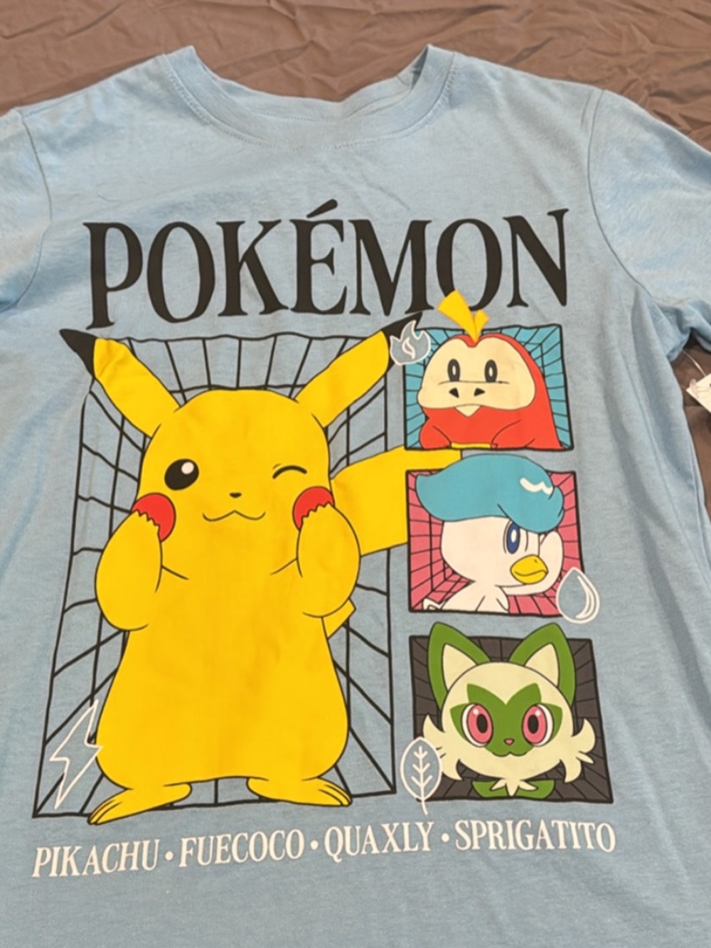 Pokemon NWT t shirt boys 10/12